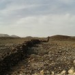 Mauer in der Wüste