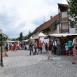 Marktstände in Richtung Feldeck