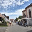 Mittelalterlicher Markt bei der St. Andreas Kirche