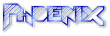 phoenixschriftblau