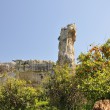 Felssäule in den Latomien des Paradieses