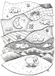 Naive geometrische Depression mit Schaf