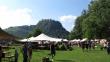 Gauklerplatz in der Sommersonne