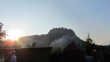 Sonnenuntergang beim Hohentwiel