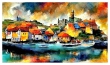 Milony Island zur Zeit von Vizekönig Tirian Löwenstern  (Grafik: Martin Dühning)