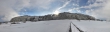 Sonne hinter dem Berg