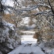 Richtung Lauchringen im Winter