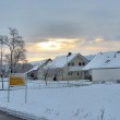 Winterlicher Sonnenaufgang bei Oberlauchringen