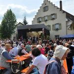 Mittelalterliches Treiben vor der Haustüre