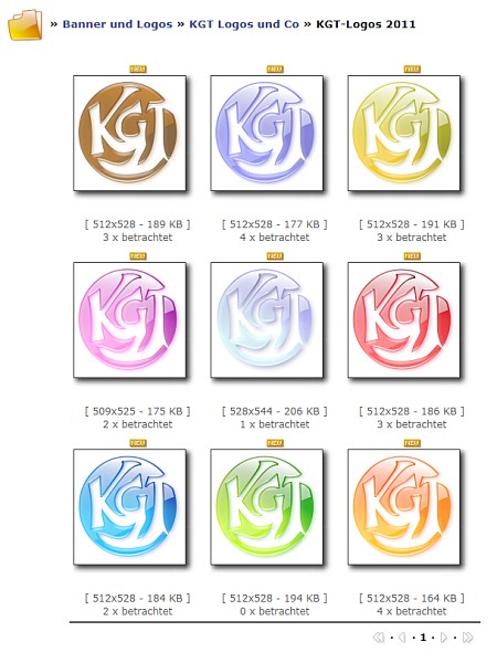 Die kristalline Version des KGT-Logos von 2011 - quicklebendig, sommerlich, farbenfroh... Version des KGT-Logos von 2011 - quicklebendig, sommerlich, farbenfroh...