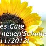 Grußworte zum Schuljahresbeginn 2011/2012