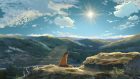 Ghibli-Stil und Shinkai-Atmosphäre: "Children who chase lost voices from deep below" synthetisiert Elemente aus beiden Welten - inhaltlich bleibt sich Shinkai letztlich aber doch treu. (Grafik: Sentai Filmworks)