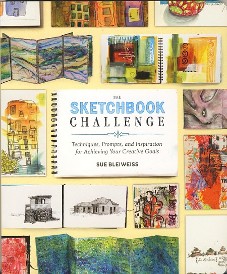Buchumschlag zum Bildband "The Sketchbook Challenge" von Sue Bleiweiss