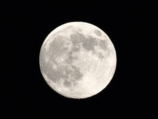 Mond bei Lauchringen am Samstag, 22 Juni 2013 (Foto: Martin Dühning)