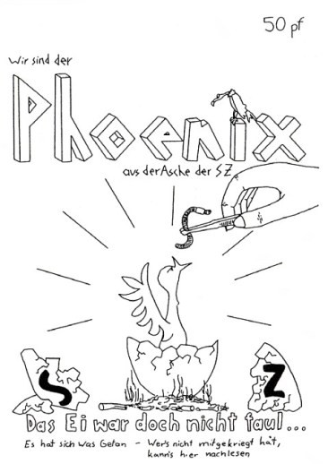 Das Cover der ersten Phoenix-Ausgabe, 1983