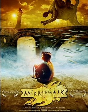 Werbeplakat zum Film "Mirrormask"