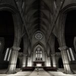 Virtuelle Kathedrale für die virtuellen Orgelfugen, gerendert mit DAZ Studio.