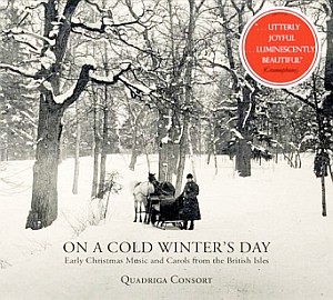 Das jüngste Album von Quadriga Consort enthält eine verzückende Sammlung von britischen Weihnachts- und Winterliedern.