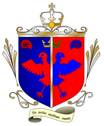 Kaiserliches Wappen von Prinz Timotheus Andune, "dem Gütigen"