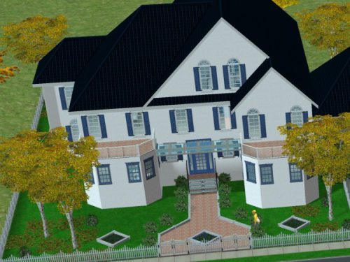 Auch die Sims-Häuser aus der Zweierversion wirken aus heutiger Sicht eher wie Pappschachteln.
