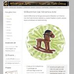 Typografie der Niarts-Webseiten überarbeitet