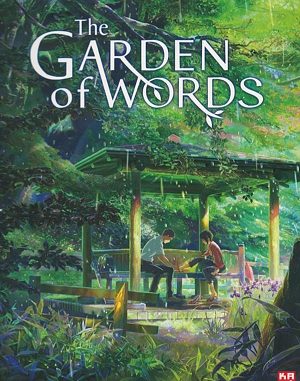Der eigentliche Film "The Garden of Words" steht dem Cover in punkto Grafik in nichts nach.