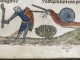 Historische Schneckenbekämpfung (Buchmalerei). Statt Infantrie kommt in Südninda künftig Artillerie gegen die Schneckenplage zum Einsatz.