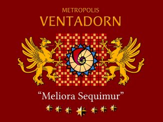 Wappenschild ("Coat of Arms") der Metropolis Ventadorn (Grafik: Martin Dühning)