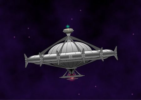 Raumstation St. Victor im Orbit von Ninda