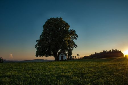 Sonnenuntergang am 30. August 2015 (Foto: Martin Dühning)