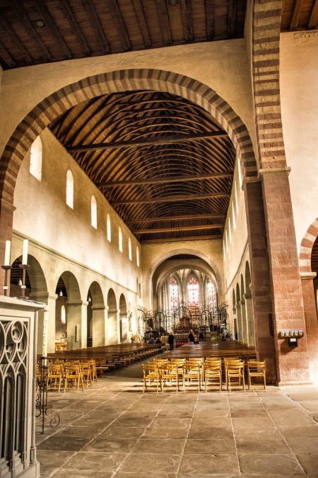 Längsschiff der Münsterkirche in Mittelzell (Foto: Martin Dühning)