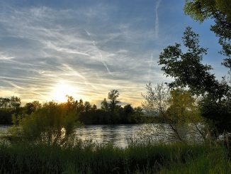 Sonnenuntergang am 21. Mai 2016 (Foto: Martin Dühning)