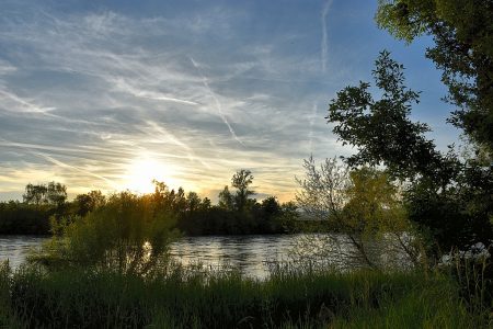 Sonnenuntergang am 21. Mai 2016 (Foto: Martin Dühning)