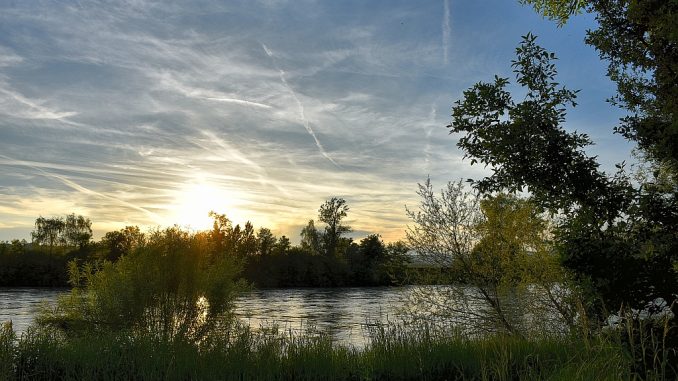 Sonnenuntergang am 21. Mai 2016 (Foto: Martin Dühning)