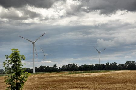 Auch in Polen gibt es inzwischen viele Windparks (Foto: Martin Dühning)