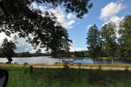 Einer der vielen Seen bei Wiezyca (Foto: Martin Dühning)