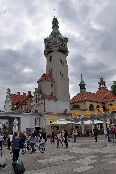 Turm beim Kurhaus in Zoppot (Foto: Martin Dühning)