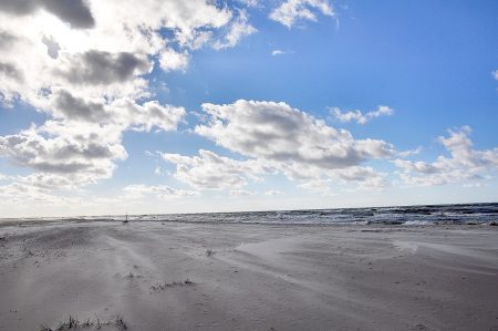 Starke Brise mit Trend zum Sandsturm (Foto: Martin Dühning)