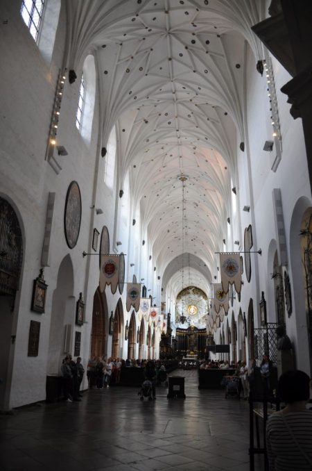 Hauptschiff der Basilika der Kathedrale St. Trinitatis in Oliva (Foto: Martin Dühning)