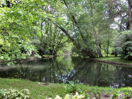 Im Schlosspark von Oliva (Foto: Salome Leinarkunion)