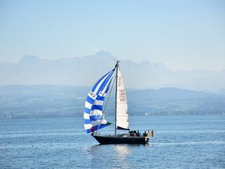 Ein Segelschiff auf dem Bodensee (Foto: Martin Dühning)