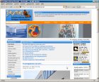 Blick auf die preisgekrönte Joomla-Webseite der Schülerzeitung Phoenix, wie sie sich von 2005-2007 präsentierte (Foto: Martin Dühning)