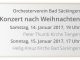Niarts Miniplakat zum Orchesterkonzert nach Weihnachten