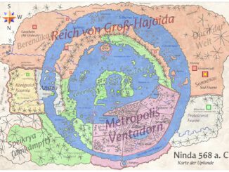 Die Staaten des Ninda-Habitats im Jahre 568 a. C. (Uplande)