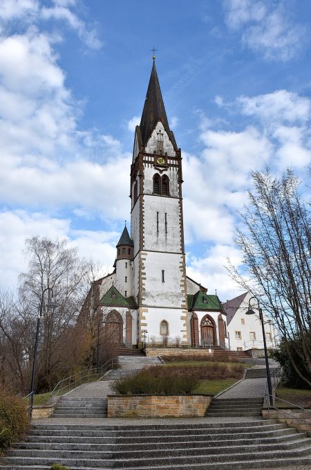 Die Kirche St. Peter & Paul am 25. März 2018 (Foto: Martin Dühning)