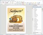 Liedblatt zum Schulgottesdienst vor Ostern am Hochrhein-Gymnasium - gelayoutet mit LibreOffice (Screenshot)