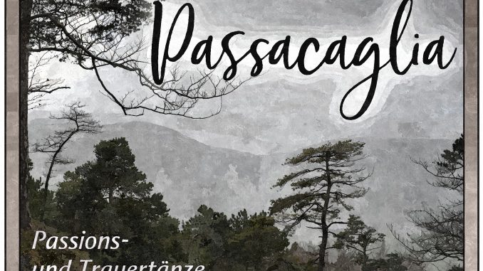 Cover zum Album "Passacaglia" (2018, Grafik: Martin Dühning)