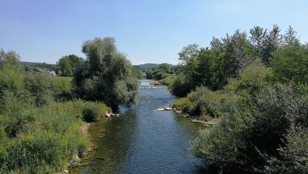 Die Wutach bei Unterlauchringen (Foto: Martin Dühning)