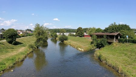 Die Wutach in Oberlauchringen (Foto: Martin Dühning)