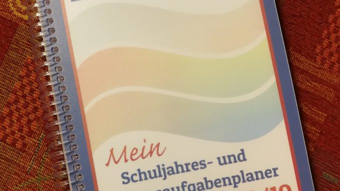 Schuljahresplaner 2018/2019 (Cover: Martin Dühning)